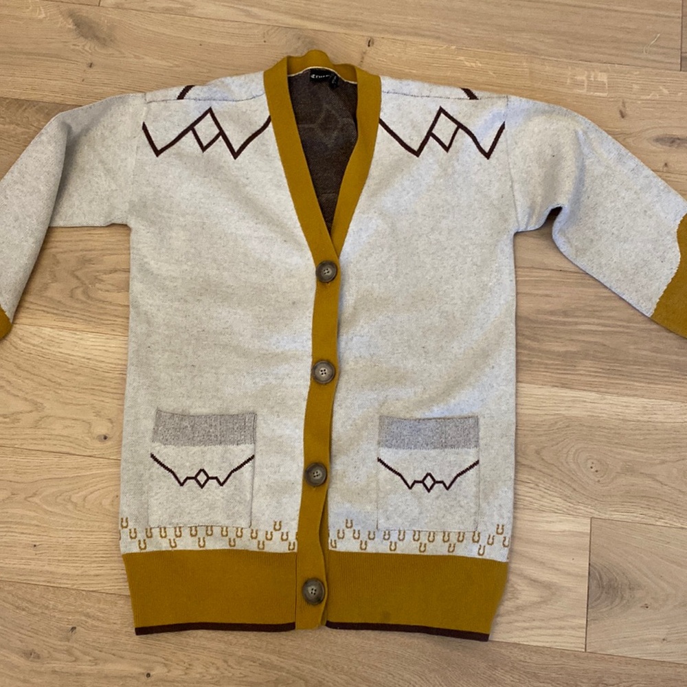 NWOT oversized Cardigan size small by Cruel Denim